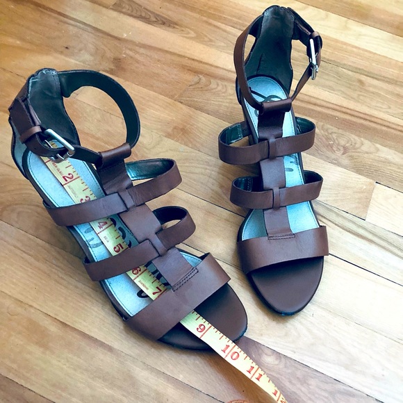 SAM EDELMAN tan women’s wedge sandals - SIZE 10 - Picture 9 of 9